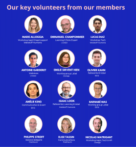 Our key volunteers